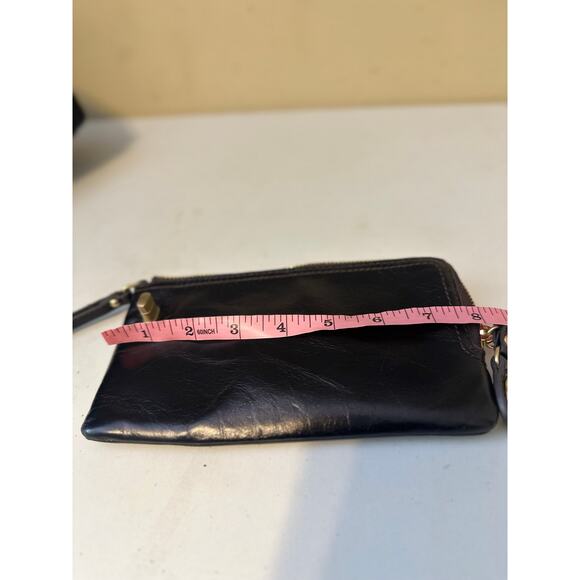 Hobo International Wallet Brown Mila Leather Wristlet Purse Chocolate - Picture 8 of 10